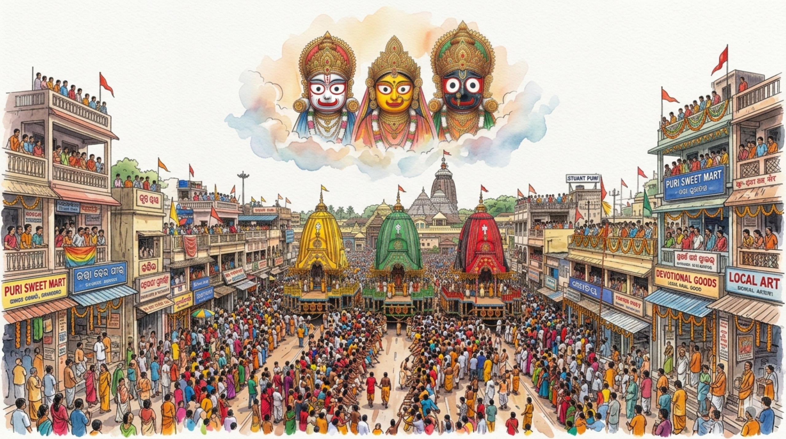 lord jagannatha ratha yatra