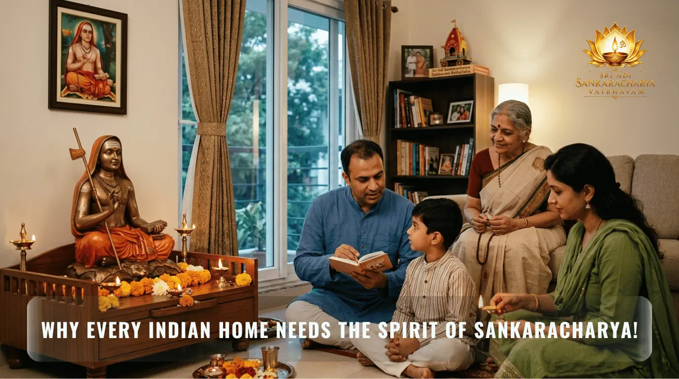 Every household needs Sankaracharya's wisdom